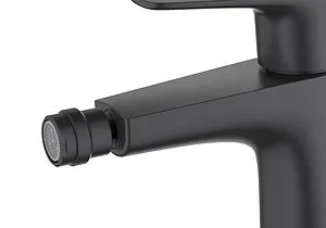 Смеситель для биде Aquatek Бетта чёрный матовый AQ1118MB, 3