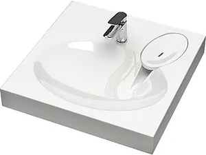 Раковина MARRBAXX Мэйси 60 белый V005D001 Раковина MARRBAXX Мэйси 60 белый V005D001, 1
