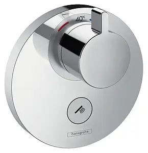 Термостат с отдельным выводом для ручного душа Hansgrohe ShowerSelect S Highflow хром 15742000 Термостат с отдельным выводом для ручного душа Hansgrohe ShowerSelect S Highflow хром 15742000, 1