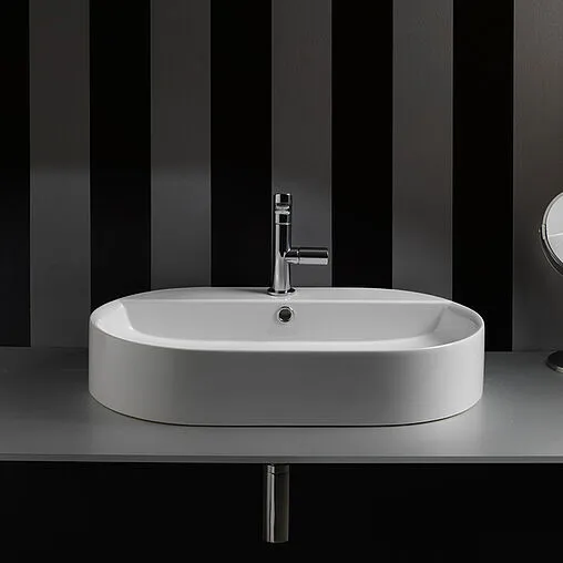 Раковина Kerasan Ciotola 65 белый 028501*1