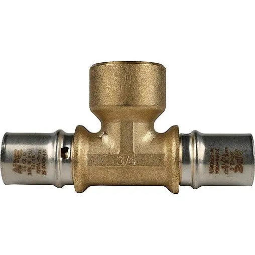 Тройник пресс переходной 20мм x ¾&quot;в x 20мм Stout SFP-0007-003420