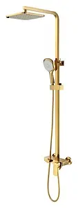 Душевая система со смесителем для ванны D&K Berlin.Tourto золото DA1433703A01 Душевая система со смесителем для ванны D&K Berlin.Tourto золото DA1433703A01, 1