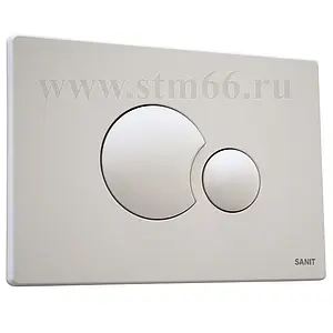 Клавиша смыва для унитаза Sanit S706 16.706.01..0000 белый глянцевый, 1