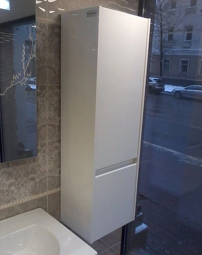 Шкаф-пенал подвесной Kerama Marazzi Buongiorno 36 европейский белый BGN.120.2\WHT.UK