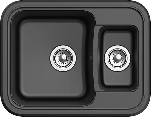 Мойка кухонная Ewigstein Antik A-60K черный