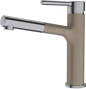 Смеситель для кухни с выдвижным изливом Franke Centro Pull out миндаль/нержавеющая сталь 115.0621.594 Смеситель для кухни с выдвижным изливом Franke Centro Pull out миндаль/нержавеющая сталь 115.0621.594, 1