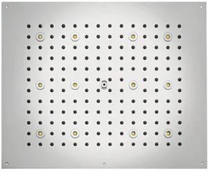 Лейка верхнего душа Bossini DREAM - Rectangular Light хром H37455.030, 1