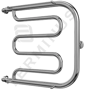 Полотенцесушитель водяной Terminus Фокстрот AISI 32х2 500х600 полированная сталь 4620768881299, 2