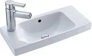 Раковина Jacob Delafon Odeon Up 50 белый E4701L-00 Раковина Jacob Delafon Odeon Up 50 белый E4701L-00, 1