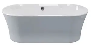 Ванна отдельностоящая из искусственного камня Esse Melville 167x78 белый EMEL1670 Ванна отдельностоящая из искусственного камня Esse Melville 167x78 белый EMEL1670, 1