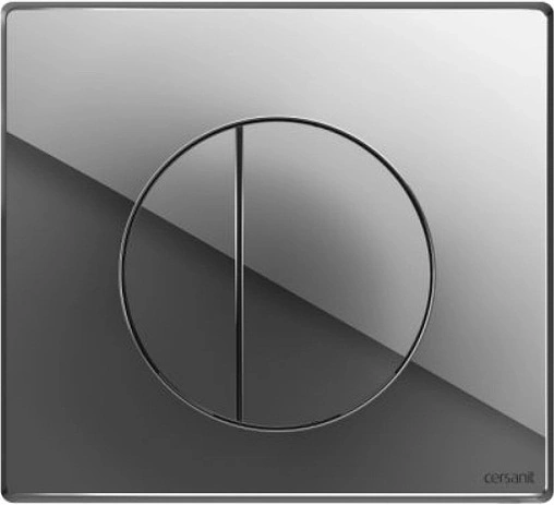 Комплект 6 в 1 Cersanit Nature CO DPL EO slim 64232 с кнопкой Leon хром глянцевый