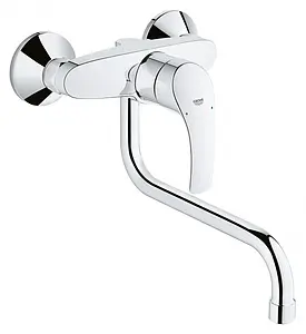 Смеситель для кухни настенный Grohe Eurosmart New хром 32224002, 1