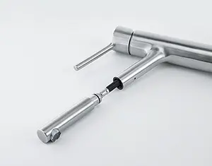 Смеситель для кухни с выдвижным изливом Franke Taros Neo нержавеющая сталь 115.0596.383 Смеситель для кухни с выдвижным изливом Franke Taros Neo нержавеющая сталь 115.0596.383, 4