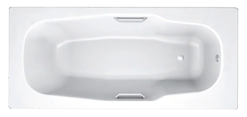 Ванна стальная BLB Atlantica HG 180x80 белый B80J handles
