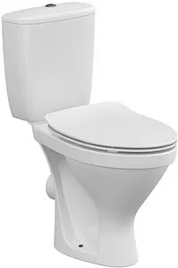 Унитаз-компакт Cersanit Melar 031 3/6 DPL EO slim белый 64234 Унитаз-компакт Cersanit Melar 031 3/6 DPL EO slim белый 64234, 1