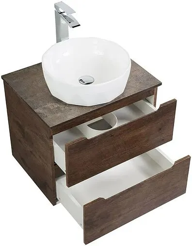 Тумба-умывальник подвесная BelBagno ETNA 70 Rovere Moro ETNA-700-2C-SO-RW