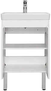 Тумба-умывальник Aquaton Сканди Doors 55 белый матовый/белый глянец 1A2788K0SD010, 5