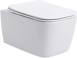 Унитаз подвесной безободковый Aquanet Tavr 2.0 Rimless белый Tavr 2.0 W Унитаз подвесной безободковый Aquanet Tavr 2.0 Rimless белый Tavr 2.0 W, 5
