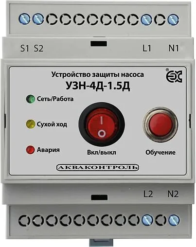 Устройство защиты насоса Extra Акваконтроль УЗН-4Д-1.5Д 6236002430
