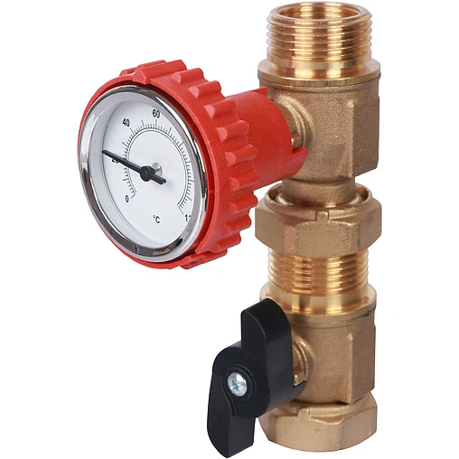 Насосный модуль с прямым контуром 1&quot;н х ¾&quot;в Stout SDG-0001-002001 без насоса