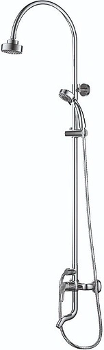 Душевая система со смесителем для ванны D&amp;K Rhein.Paulinus хром DA1353701C11