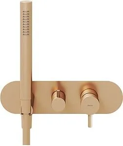 Смеситель для душа скрытого монтажа Ravak Espirit розовое золото X070361, 5