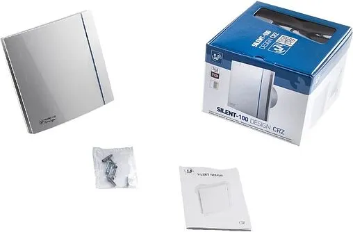 Вентилятор вытяжной Soler &amp; Palau SILENT-100 CRZ SILVER DESIGN 3C