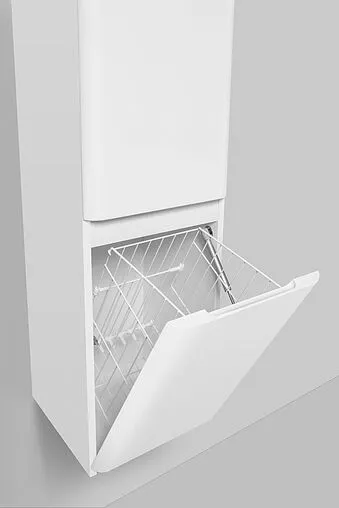 Шкаф-пенал подвесной с бельевой корзиной Am.Pm Bliss D 34 R белый глянец M55CHR0341WG