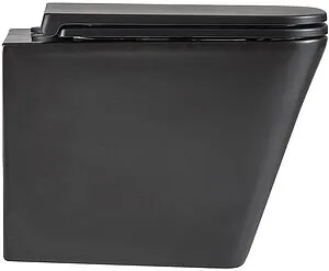 Унитаз подвесной безободковый Lemark Florex Торнадо 3.0 черный матовый 9612002, 5