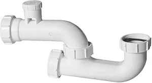 Сифон для душевого поддона Mc Alpine хром MRB7-ANSV, 1