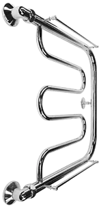 Полотенцесушитель водяной Terminus Фокстрот AISI 32х2 600х700 полированная сталь 4620768881343, 2