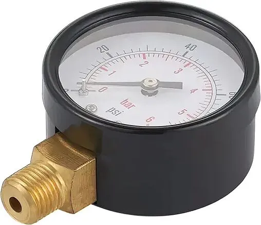 Манометр аксиальный UniPump 50мм 6 бар ¼&quot; 43989