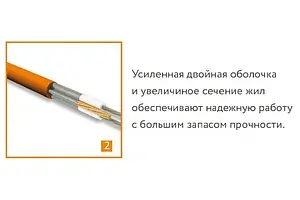 Теплый пол (нагревательный кабель) Теплолюкс ProfiRoll 180Вт 1,0 - 1,2м² 100035699500 Теплый пол (нагревательный кабель) Теплолюкс ProfiRoll 180Вт 1,0 - 1,2м² 100035699500, 4