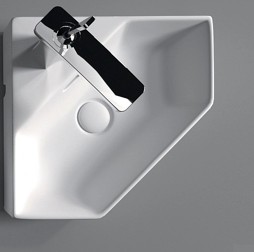 Раковина Sanita Luxe Line 50 белый WB.CR/Line/35-C/WHT.G/S1