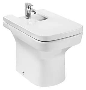 Биде напольное Roca Dama-N белый 357784000 Биде напольное Roca Dama-N белый 357784000, 1