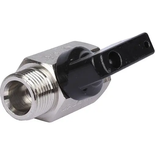 Кран шаровый мини ⅜&quot;в x ⅜&quot;н Bugatti Kansas 08050011