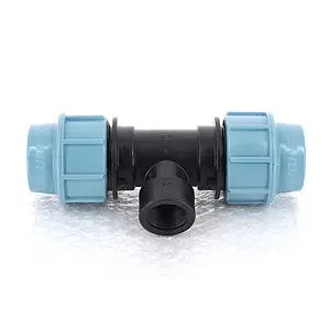 Тройник компрессионный переходной 32мм x ¾"в x 32мм Unidelta 1007032003 Тройник компрессионный переходной 32мм x ¾"в x 32мм Unidelta 1007032003, 3