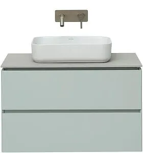 Тумба-умывальник подвесная Allen Brau Infinity 85 папирус 1.21001.PWM+, 4