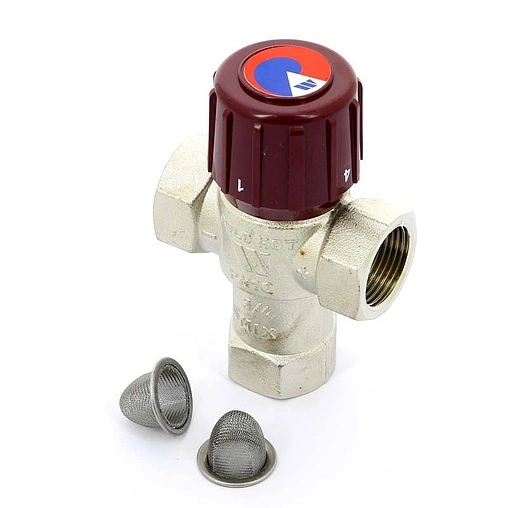 Трехходовой термостатический смесительный клапан ¾&quot; +32...+50°С Kvs 1.9 WATTS Aquamix AM61C 10017418