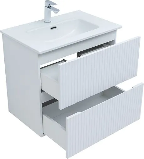 Тумба-умывальник Aquanet Джейн 70 белый матовый 00313285+