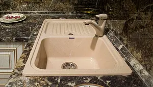 Мойка кухонная GranFest Standart S-780L песочный Мойка кухонная GranFest Standart S-780L песочный, 3