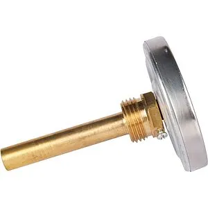 Термометр биметаллический Rommer 63мм 120°С гильза 75мм ½&quot; RIM-0001-637515, 5