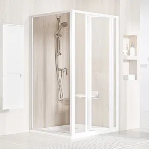 Боковая стенка 800мм прозрачное стекло Ravak Supernova PSS-80 94040100Z1, 3