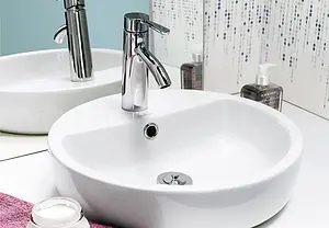 Раковина Cersanit Caspia Ring 44 белый S-UM-CAS44/1-R-w, 5