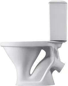 Унитаз-компакт Santeri Вест белый 1.P201.8.S00.00B.F, 5