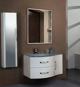 Зеркало с подсветкой Continent Life Led 70 серый ЗЛП515, 2