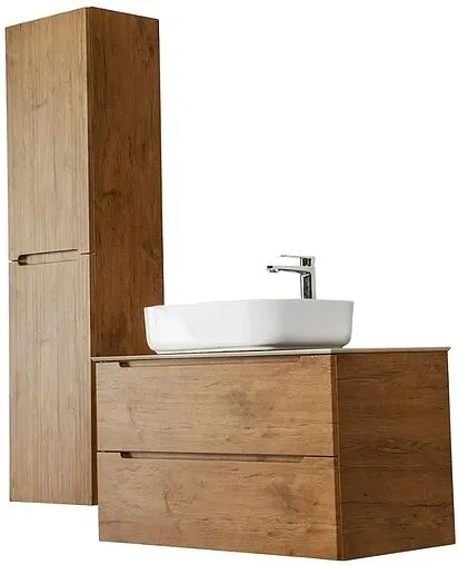 Тумба-умывальник подвесная BelBagno ETNA 100 Rovere Nature ETNA-1000-2C-SO-RN-P+
