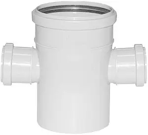 Крестовина одноплоскостная внутренняя бесшумная D=110x50x50мм Угол 87° Политэк 130015087, 1