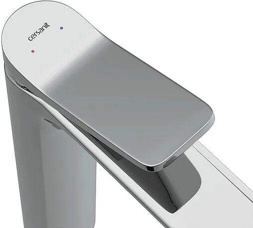 Смеситель для раковины Cersanit Odra хром 63054 Смеситель для раковины Cersanit Odra хром 63054