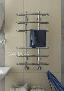 Полотенцесушитель водяной лесенка Terminus Сахара П6 500х796 полированная сталь 4670030723185, 3